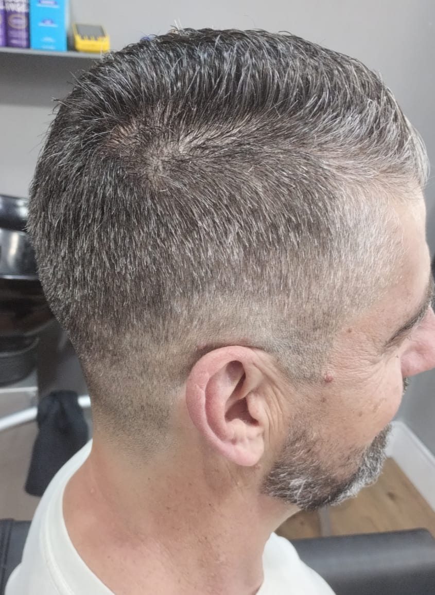Corte social com degradê